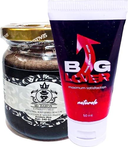 Big Lover Neturele Erkeklere Bakı Kremi 50 ml x 240 gr