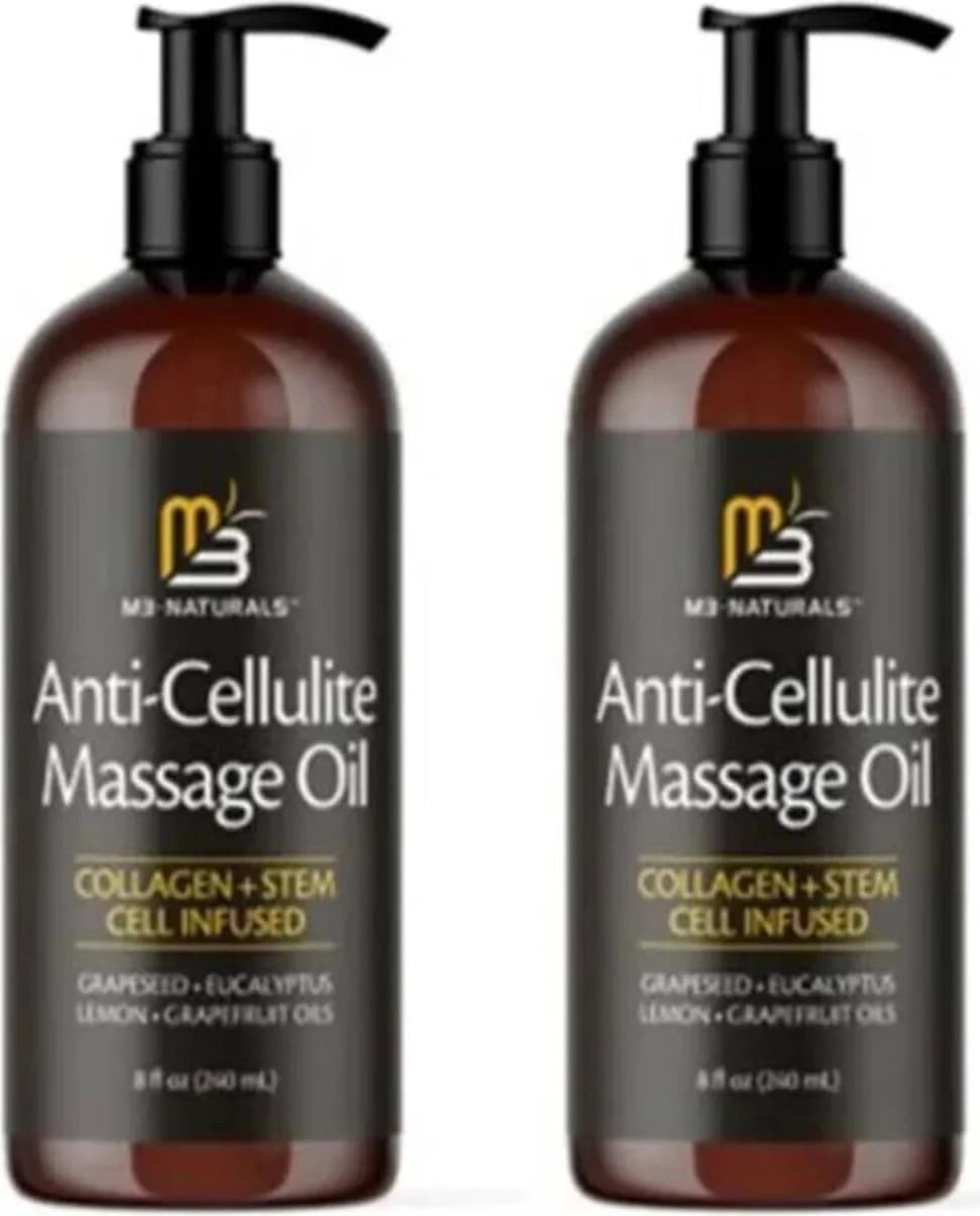 Süper Anti Cellulıte Masaj Bakım Yağı 240 ml 2 Adet