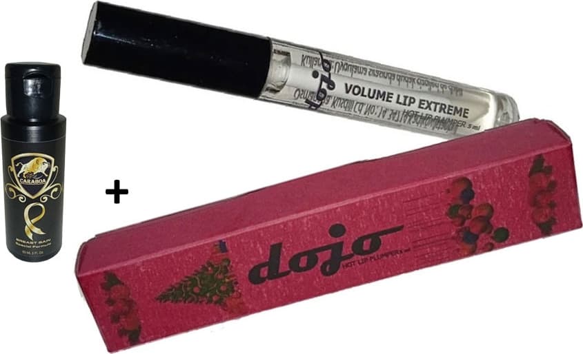 Dojo Hotlip Plumper Dudak Dolgunlaştırıcının Yanında Caraboa Göğüsbüyütücü Krem 60 ml