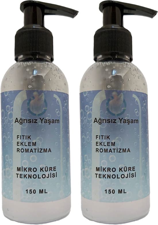 Ağrısız Yaşam Jeli 2 Adet Mikro Küre Teknolojisi 150 ml Ağrılarınıza Teskin Jeli