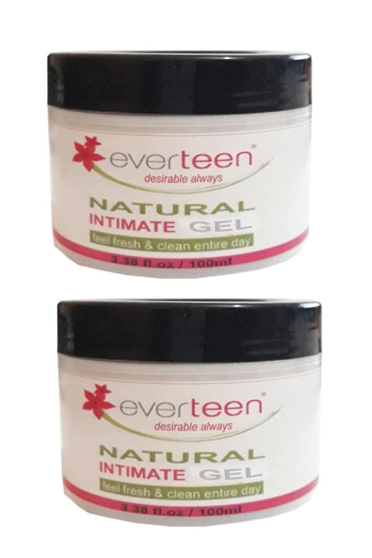 Everteen Kadınlara Özel Doğal Genital Temizleyici Jeli 100 ml 2 Adet