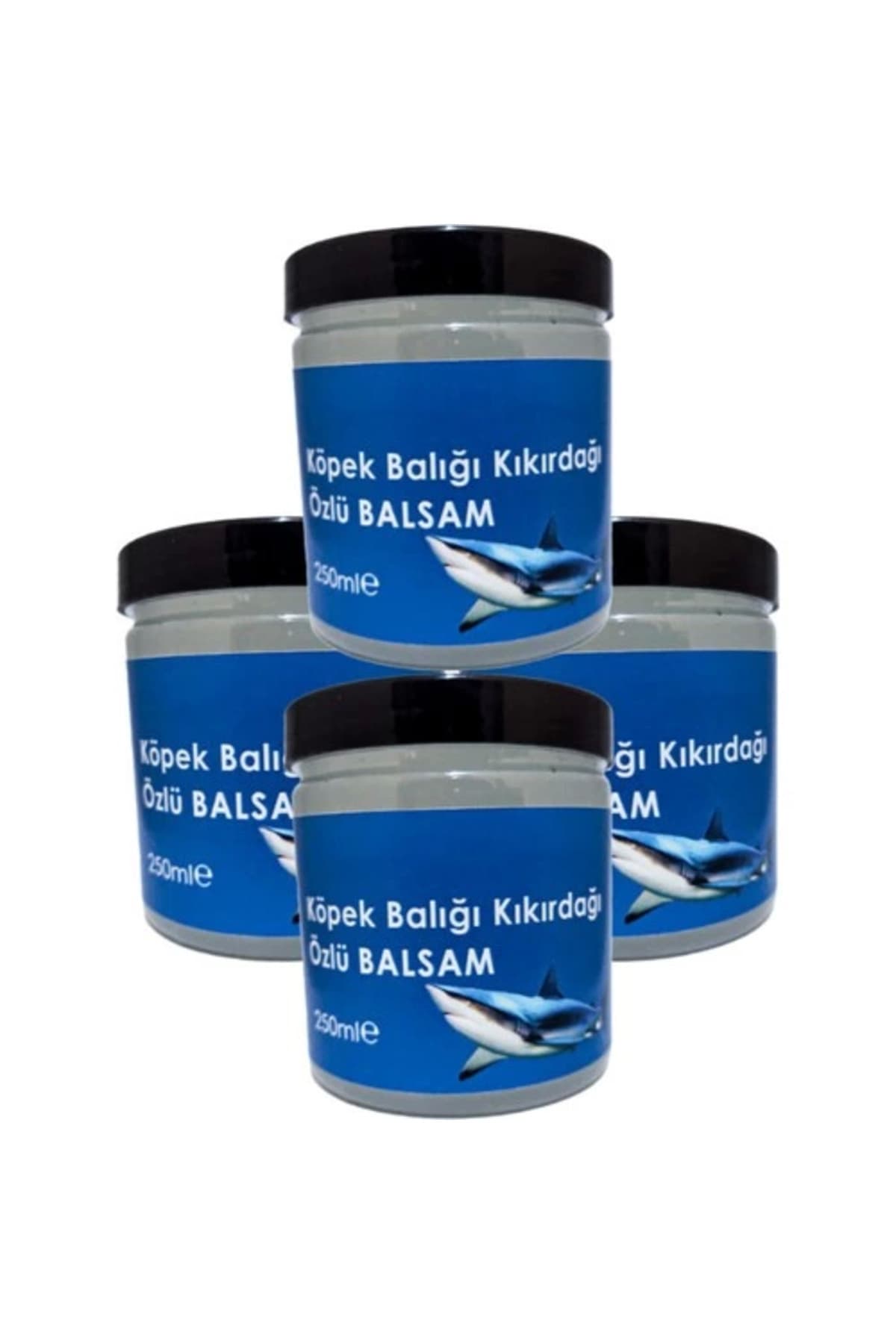 Köpekbalığı Kıkırdağı Rahatlama Kremi 4 Tane x 250 ml