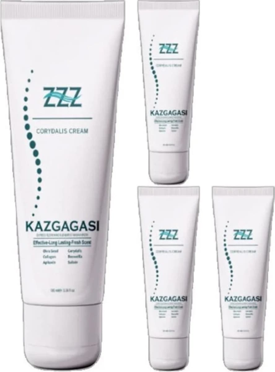 Süper Zzz Kaz Gagası 4 Adet Özel Karışımlı 100 ml Masaj Kremi