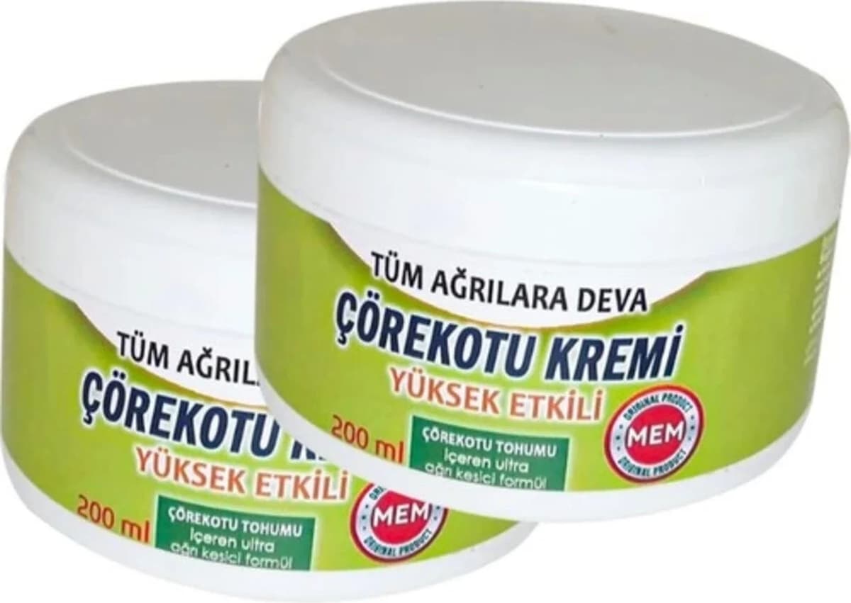 Süper Corex Çörek Otu Kremi Green Box 200 ml Ölçeğinde x 2 Adet