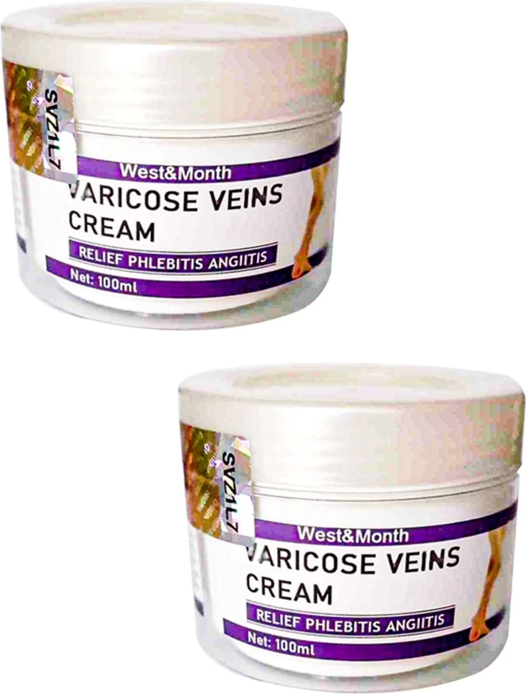 Süper Varix Varcse Vnis West&month Leg Bakım Kremi 100 ml x 2 Adet