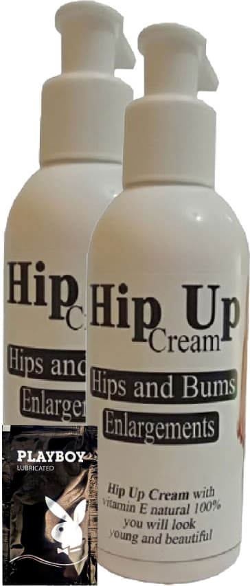 Hip Up Hipup 2 Adet Kalça Kremi 120 ml + Jel Hediye