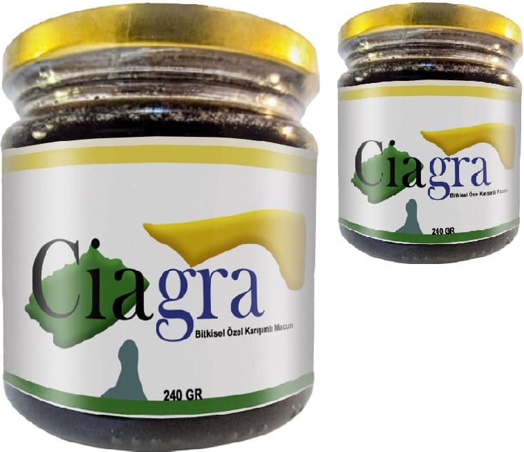 Ciagra Macun 2 Adet Erkekler Için Katılık Desteği 240 gr Özel Macun