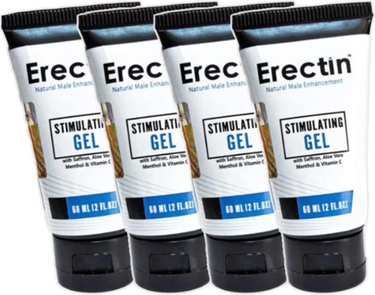 Erectin 60 ml Gel Erkeklere Özel 4lü Jel Stimulant For Men
