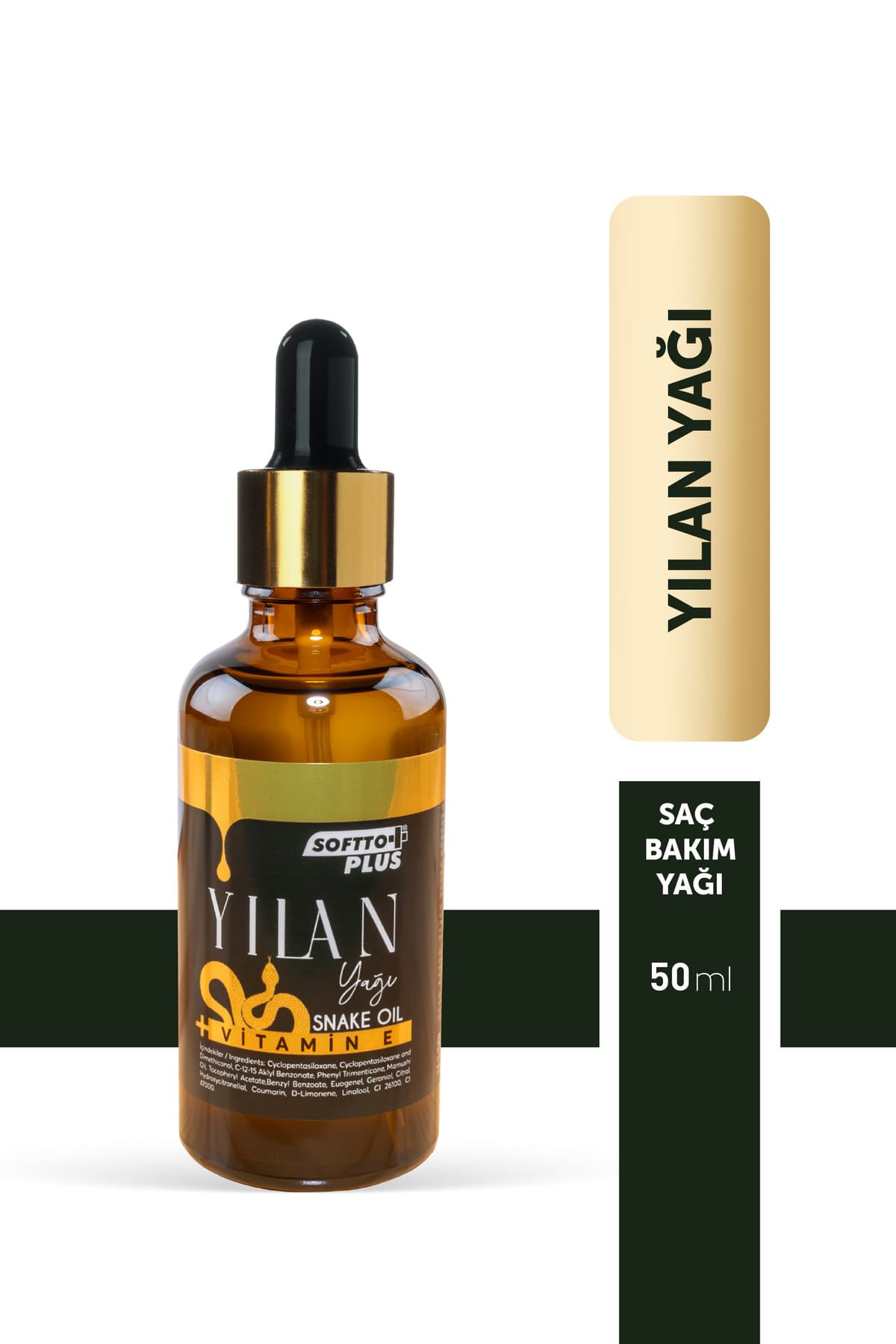 Yılan Saç Bakım Yağı 50ml
