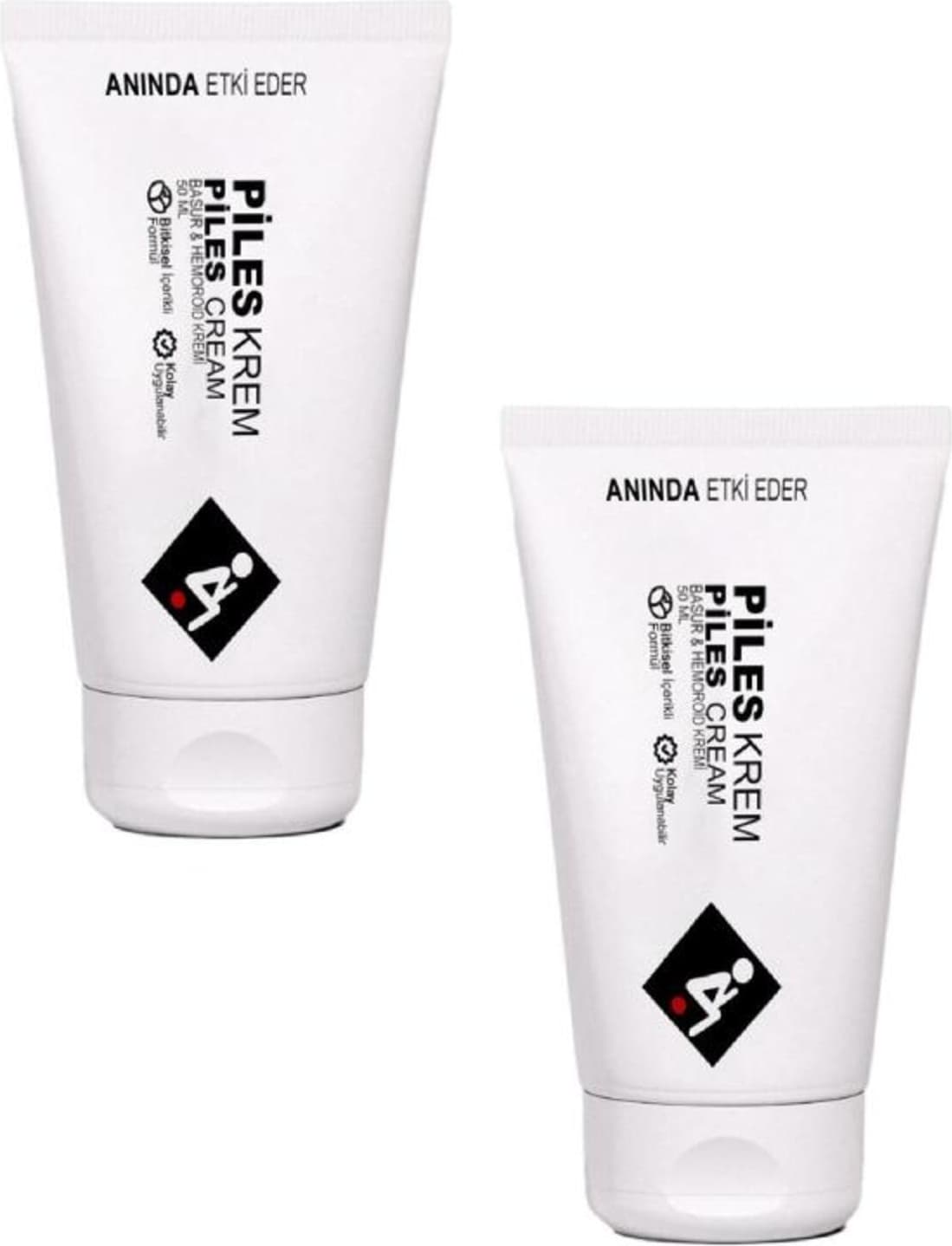 Piles Rahatlamanız Için Yeni Formüllü Çözümünüz Bakım Kremi 50 ml x 2 Adet