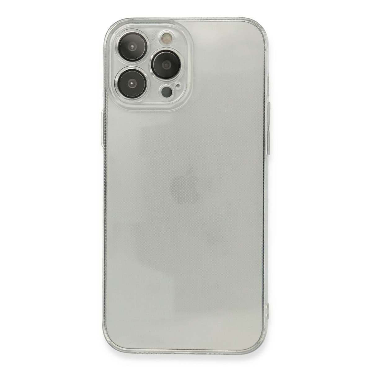 iPhone 13 Pro Max Kılıf Fly Lens Silikon - Şeffaf