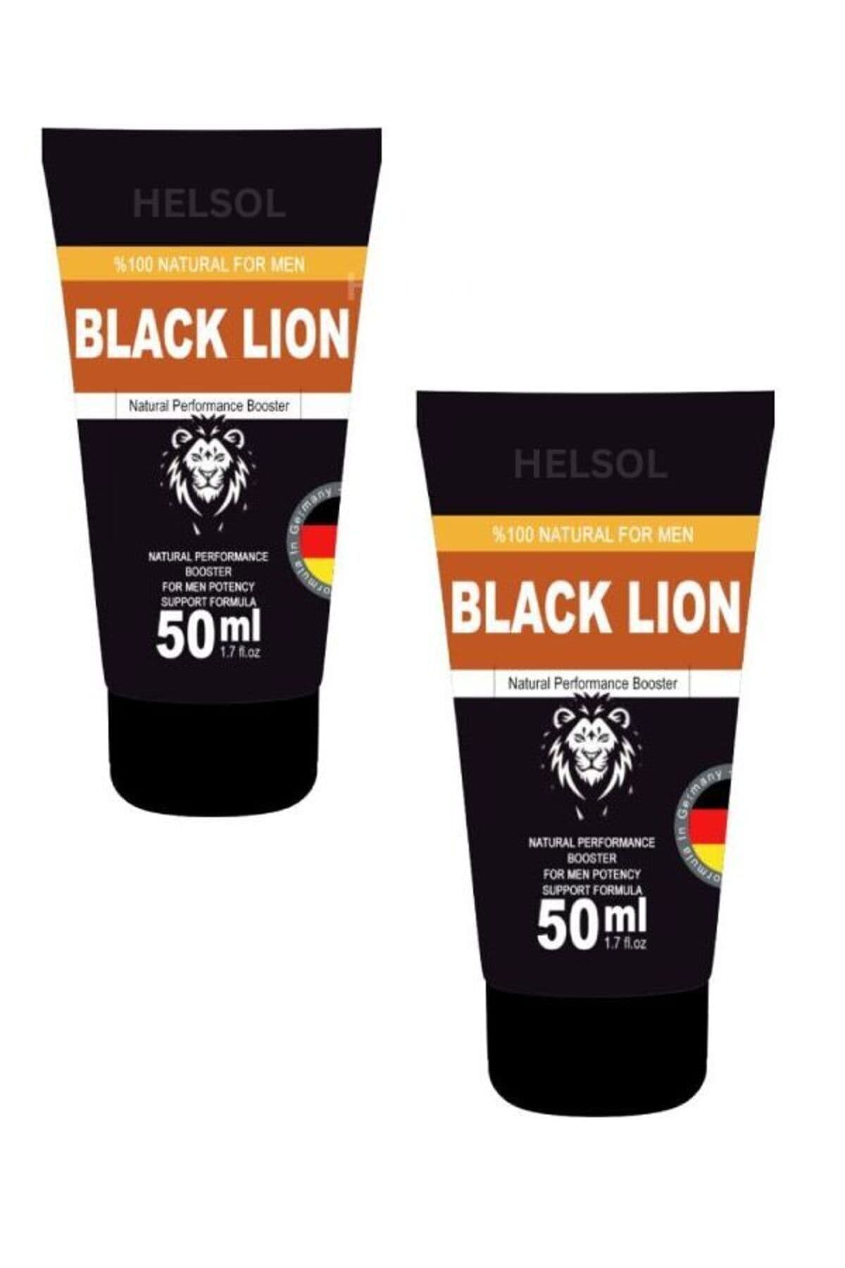 Black Lion Gel 5x Erkeklere Özel Sertleşme Jeli X 2 Adet