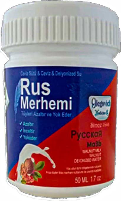 Rus Merhemi Bonie Rush Gxmz -Rus Merhemi Krem Form Tüy Dökme Kremi Tüy Dòkücü 50 ml