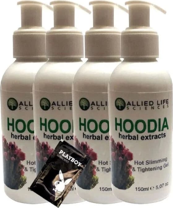 Hoodia Herbal Extracts Hot Slimming 4AD &tight Masaj Kremi 150 Ml+ Jel