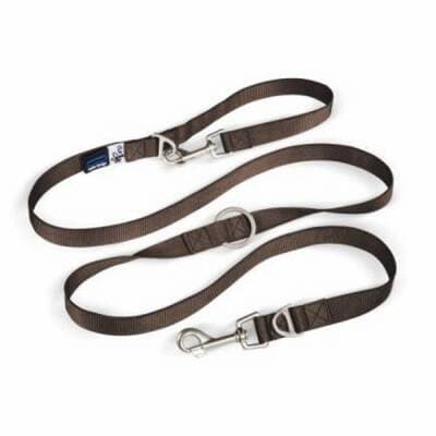 Naylon Ayarlanabilen Köpek Gezdirme Tasması Brown Large