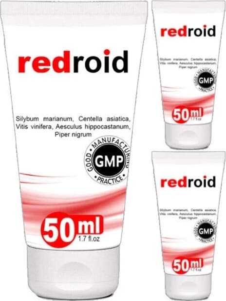 Süper Redroid Bakım Masaj Kremi 3X50 ml