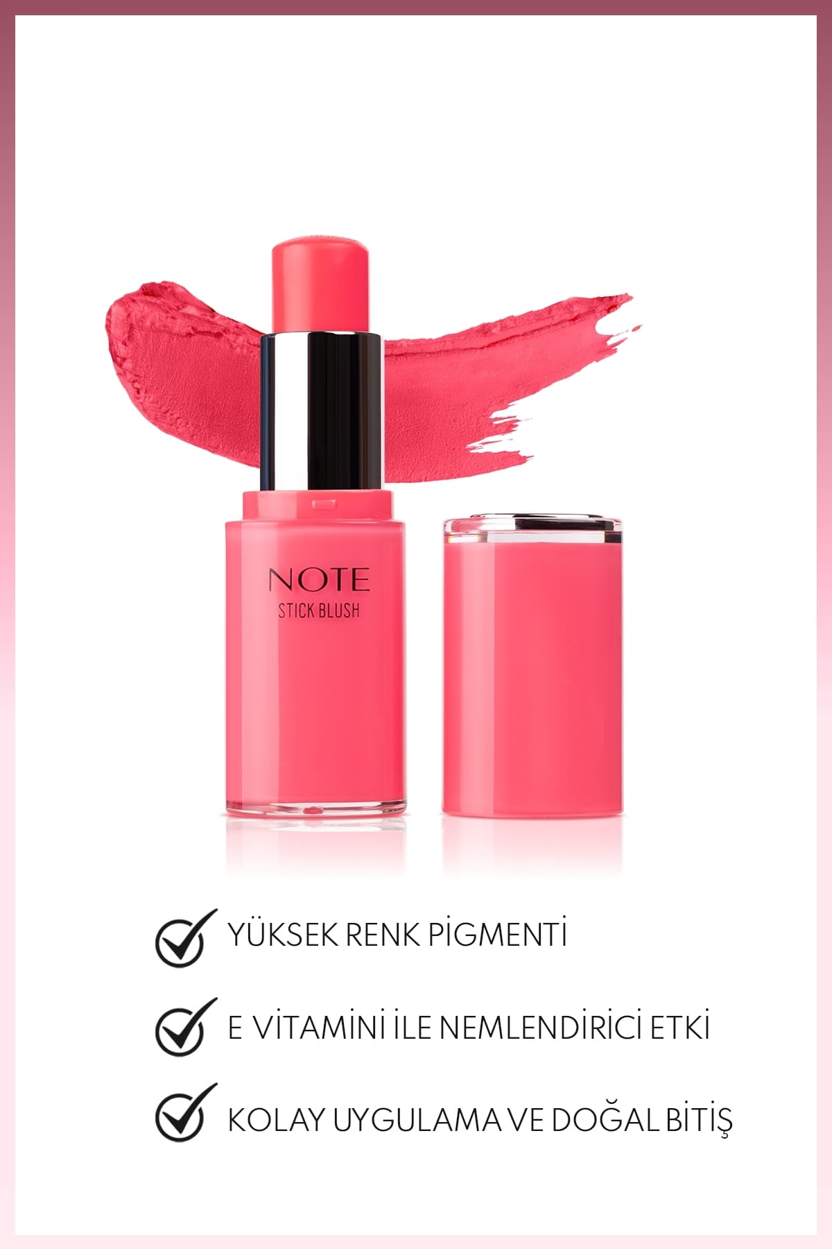 Stick Blush 30 Sweety Nemlendirici Yumuşak Stick Allık
