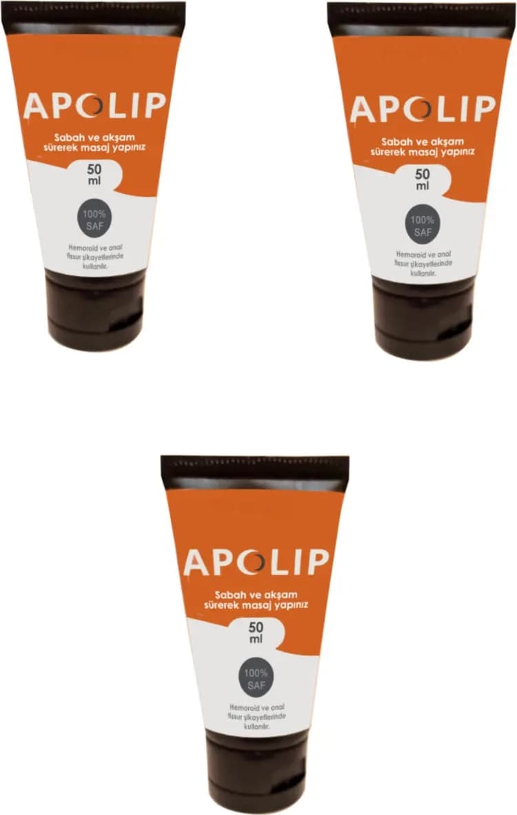 Süper Apolip Kremi 50ML 3 Adet