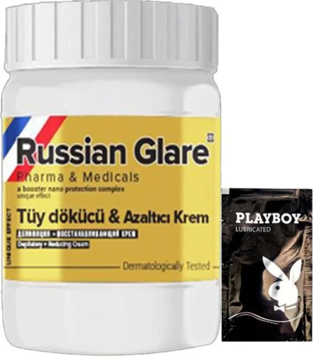 Süper Rusian Glare Nano 50 ml Rus Merhemi Tüy Kremi+ Yanında Jel