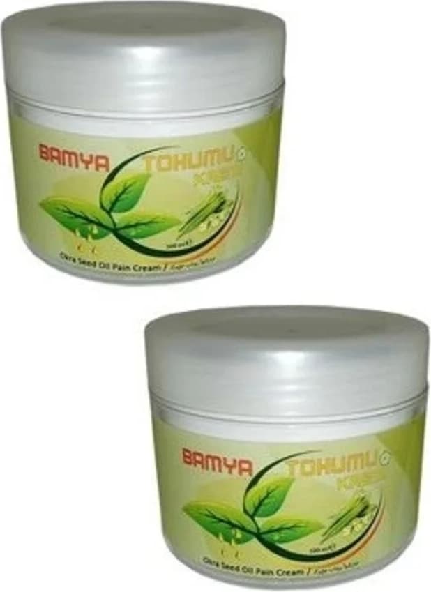 Süper Bamya Tohumu Kremi Masaj Kremi 100 ml x 2