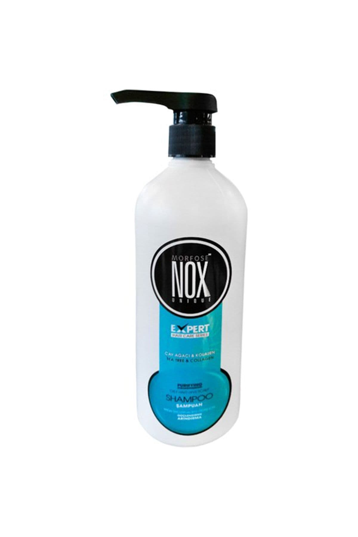 Saç Şampuanı & Nox Unique Çay Ağacı Collagen Mavi 850ML