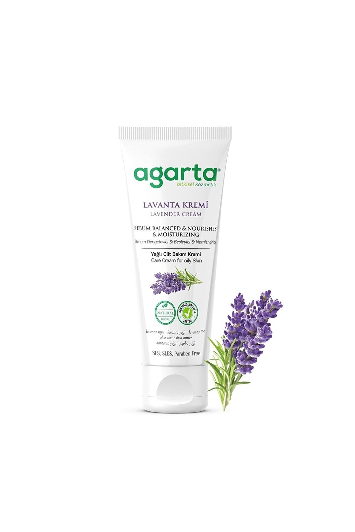 Yüz Bakim Kremi 75ML & Lavanta Özlü Gündüz İçin Doğal Yüz Bakim Kremi
