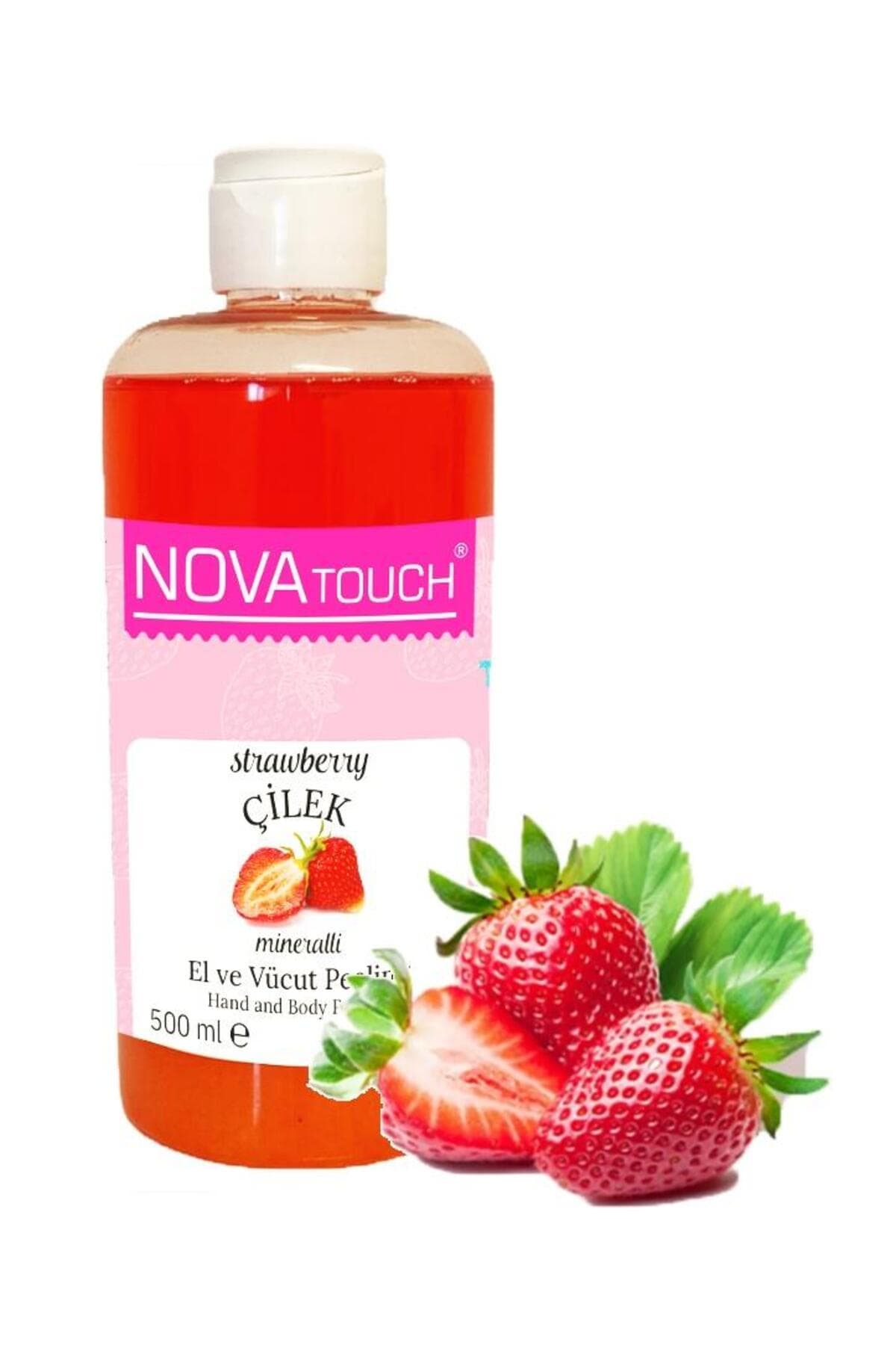 Keratin El Ve Vücut Bakım Tuz Peeling Çilek 500 Ml