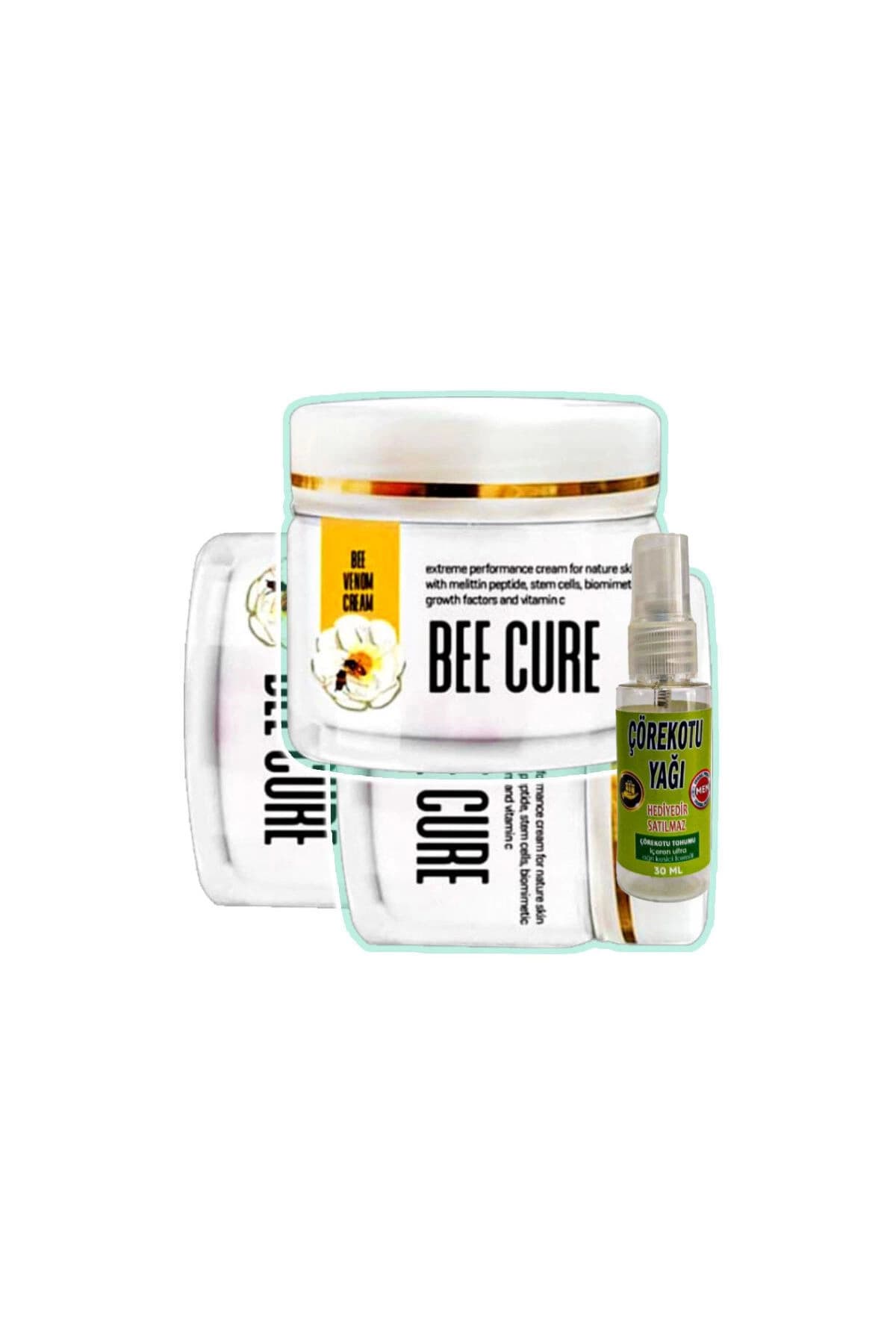 Bee Cure 3x100 ml Rahatlatıcı Bakım Kremi+Çörek Otu Yağ ile