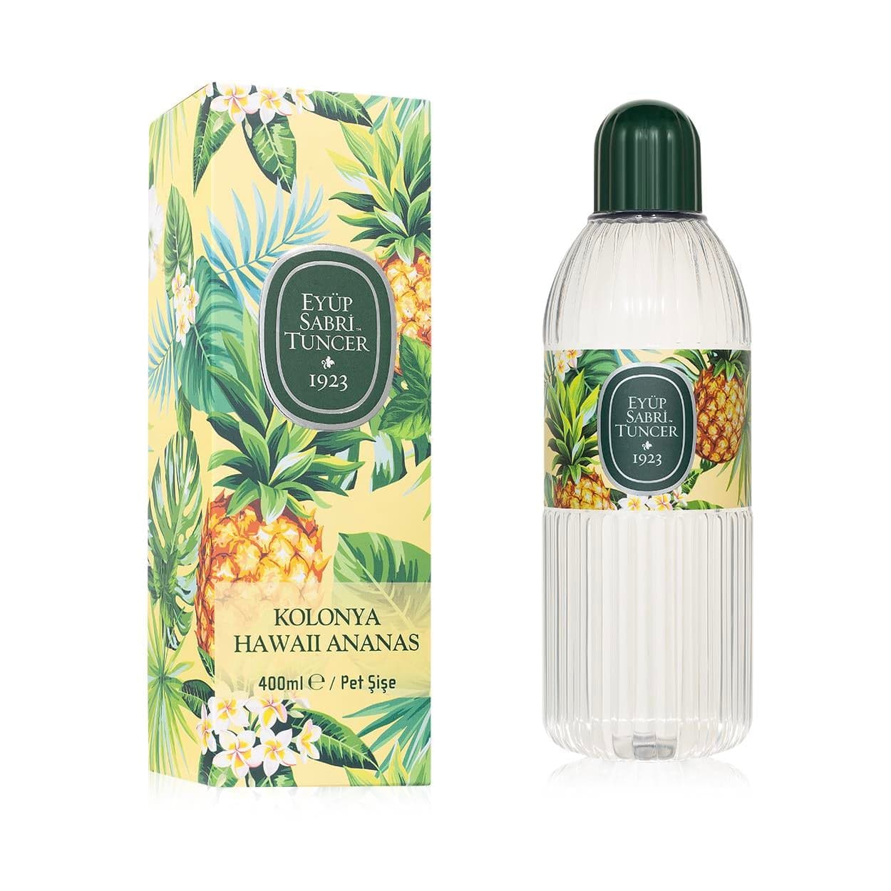Kolonya & Hawai Ananas Kolonyasi Silindir Pet Şişe 400ML Kolonya & Hawai Ananas Kolonyasi Silindir Pet Şişe 400ML
