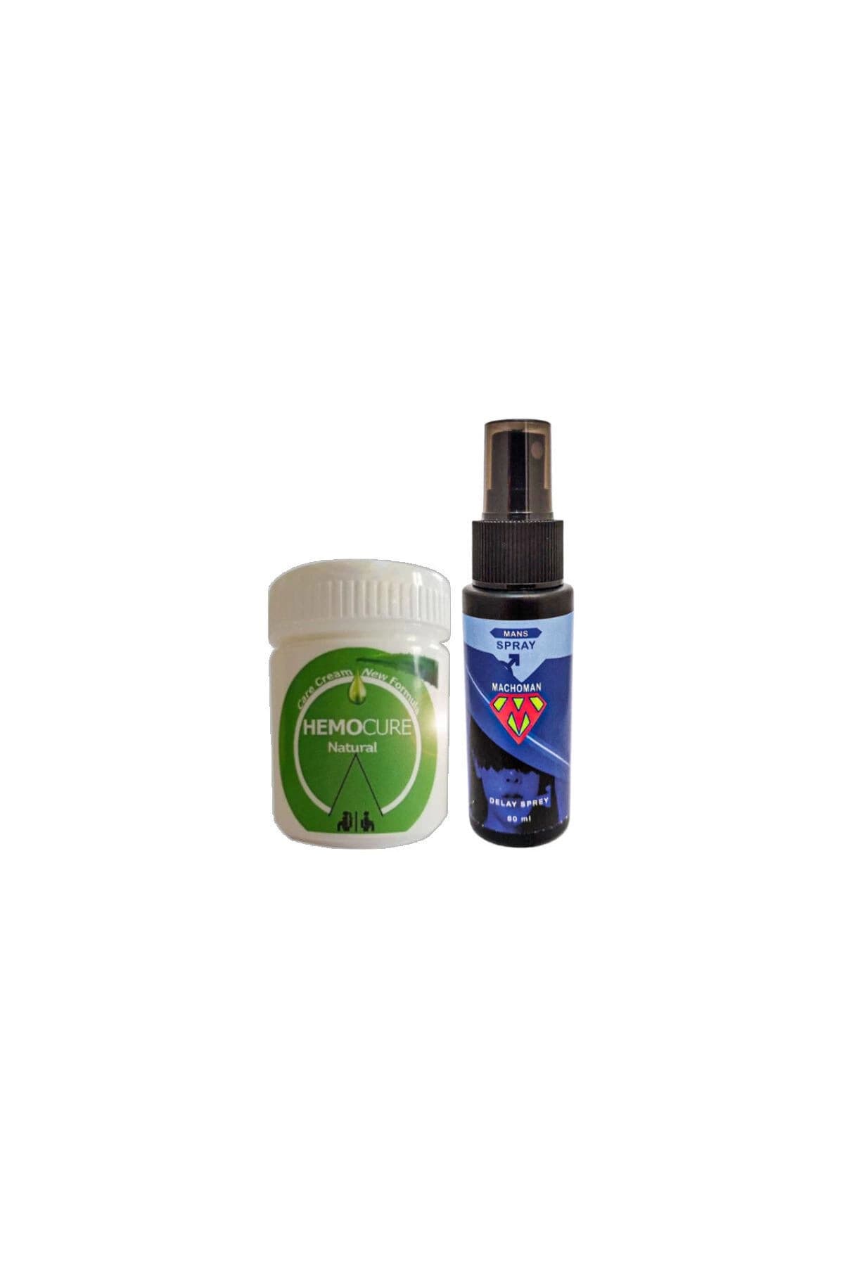 Hemocure Natural Rahatlatıcı Kremi 50 ml + Erkeklere için sprey