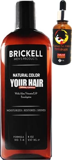 Brickell Şampuan Saçsakal Anti.white 237 ml Şampuan + L.kamasutra Kadınlara Özel Uyarıcıdamla