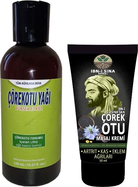 Çörek Otu Yağı 150 ml + Ibn-I Sina Çörek Otu Kremi 50 ml