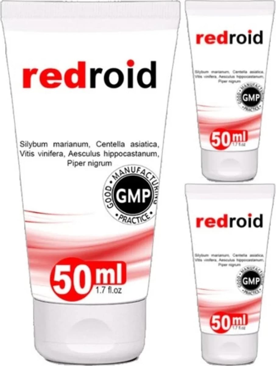 Süper Redroid 3 Adet Paket Masaj Kremi Için 50 ml Özel Krem