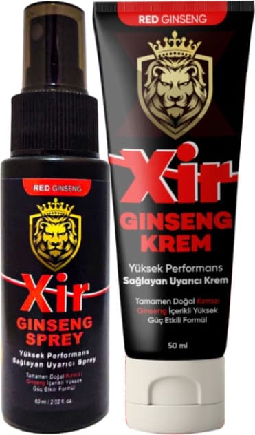 Xir 60 ml Delayspray + Xir 50 ml Krem : Erkeğe Zaman Stop Set
