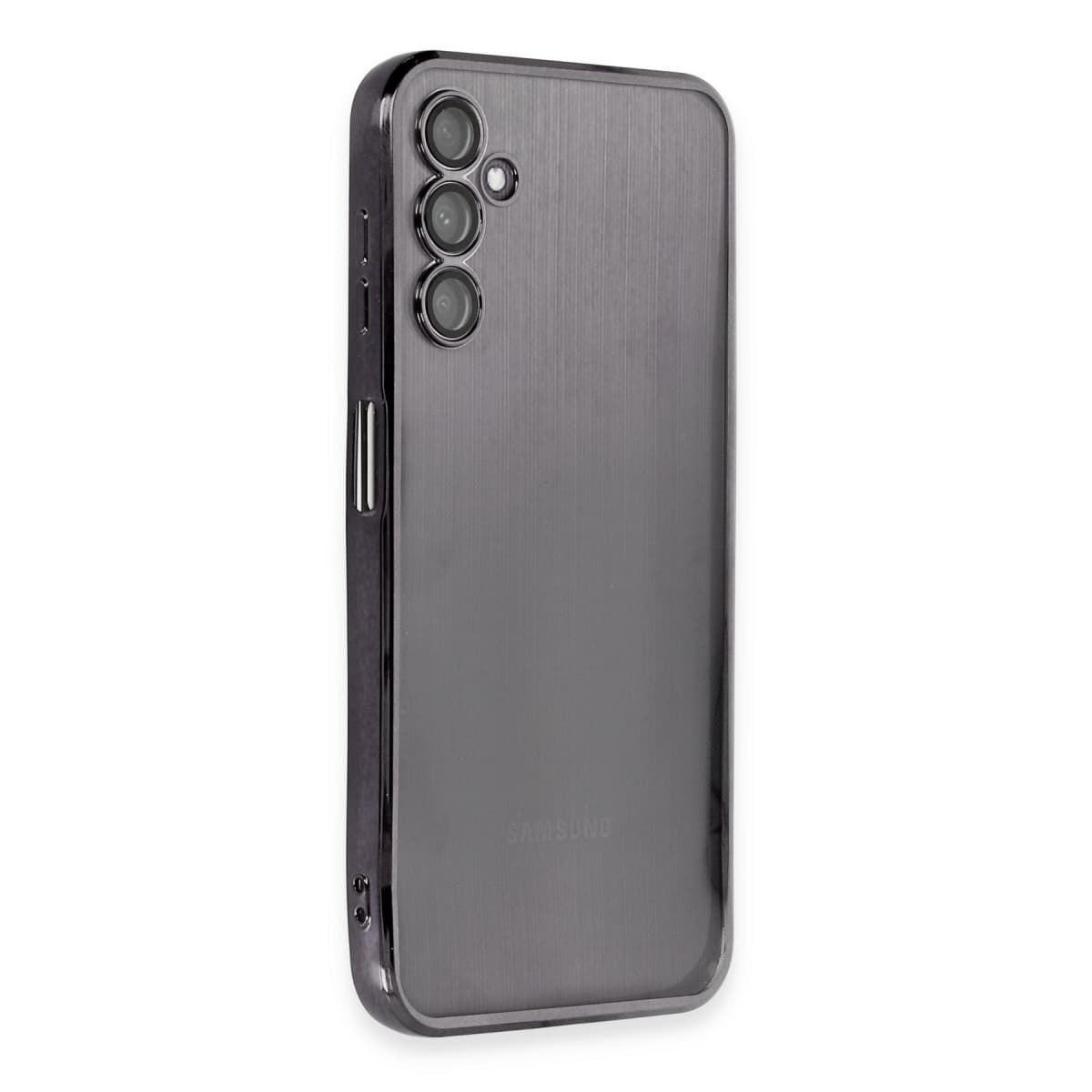 Galaxy A14 4G Kılıf Razer Lensli Silikon - Siyah