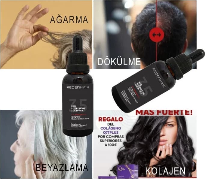 Süper Redenhair Saçların Sine Karşı G.çlü Bakım Serumu 30 ml x 2 Adet