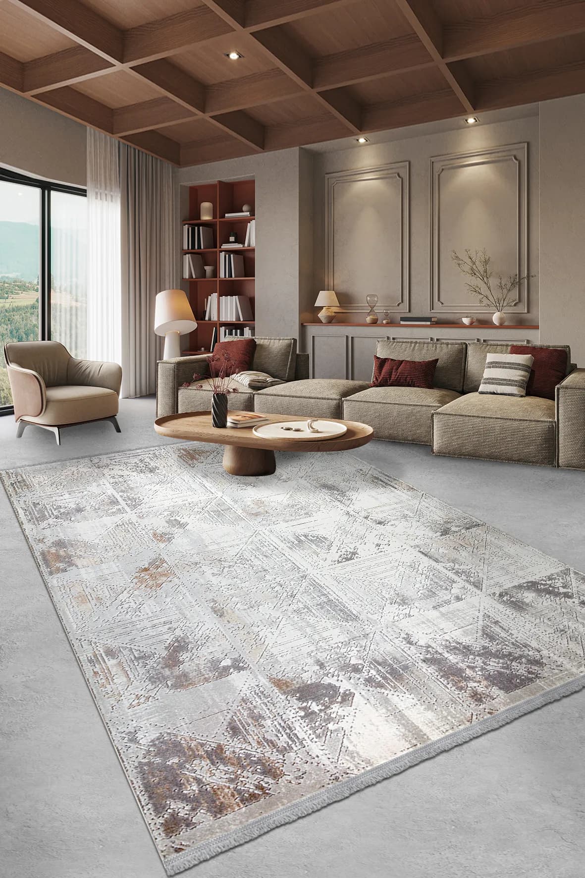 YoudayHomeCollection VALORİA Model Oturma Odası Halısı