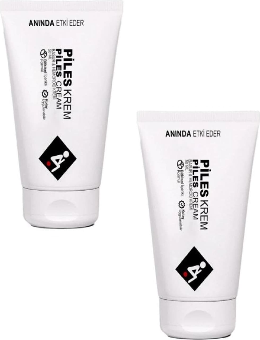 Piles Nız Için Yeni Formüllü Çözümünüz Bakım Kremi 50 ml x 2 Adet