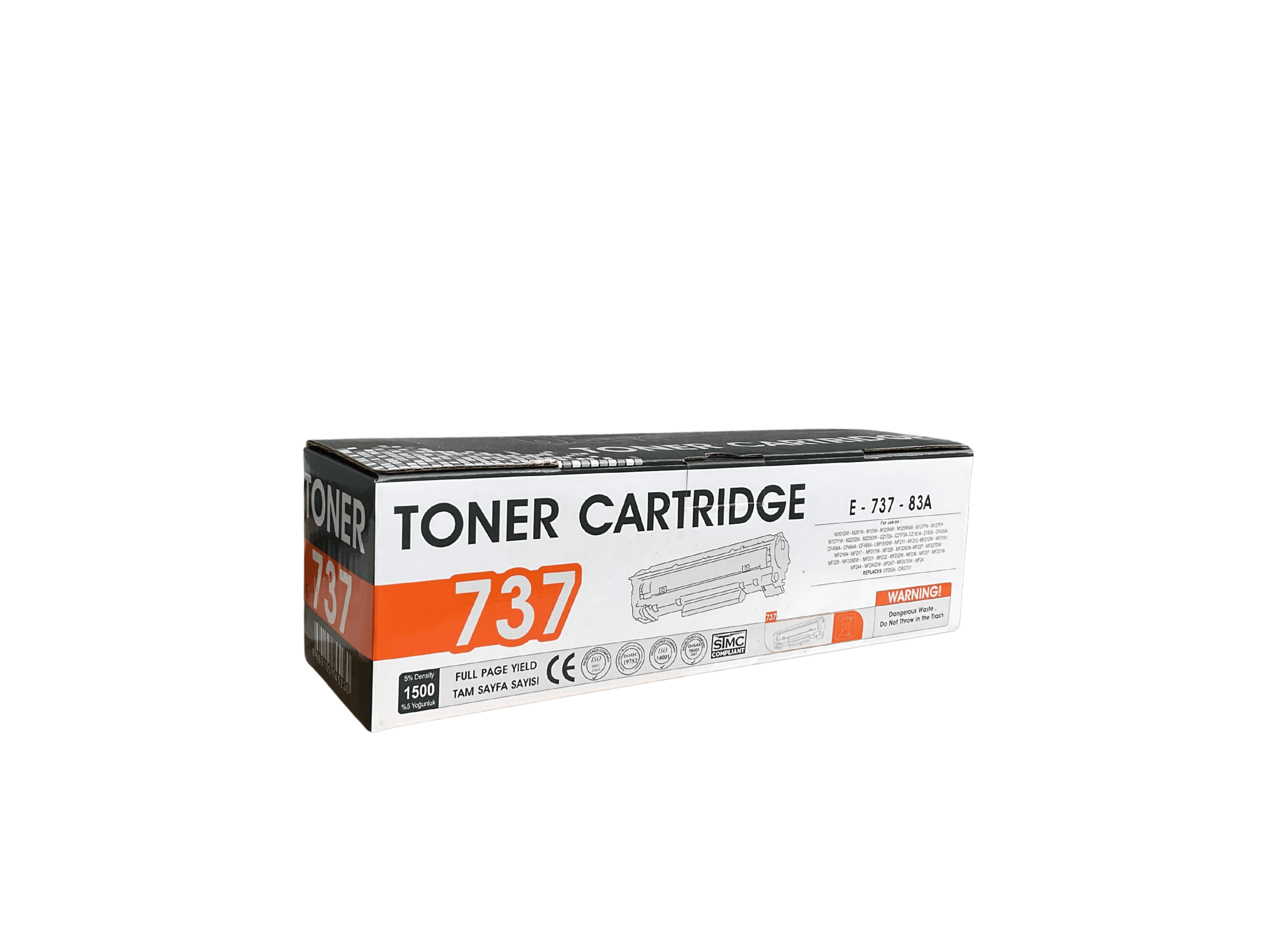 EToner Canon E-CRG737 - CF283A Laser Toner 1,5K