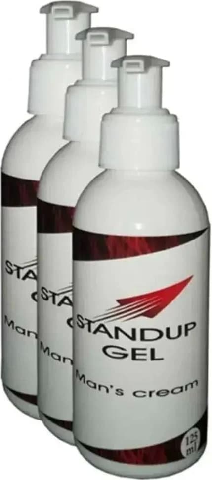 Stand Up Erkekler İçin Özel Bölge Bakım Kremi 125 ml x 3 Adet