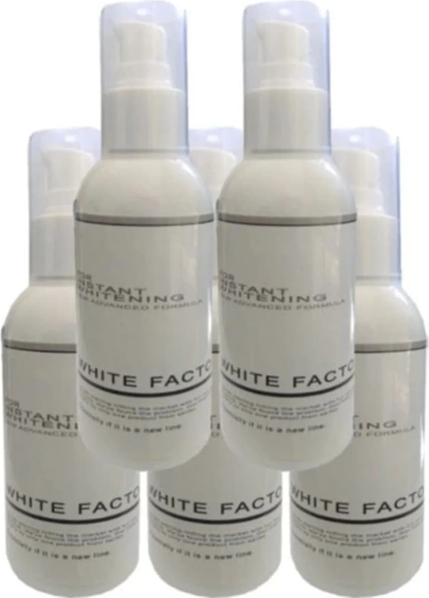 White Factor For Instant Whitening - Krem 120 ml x 5 Adet