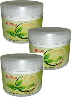 Bamya Tohumu Kremi Vücut Sızıları Için 100 ml x 3