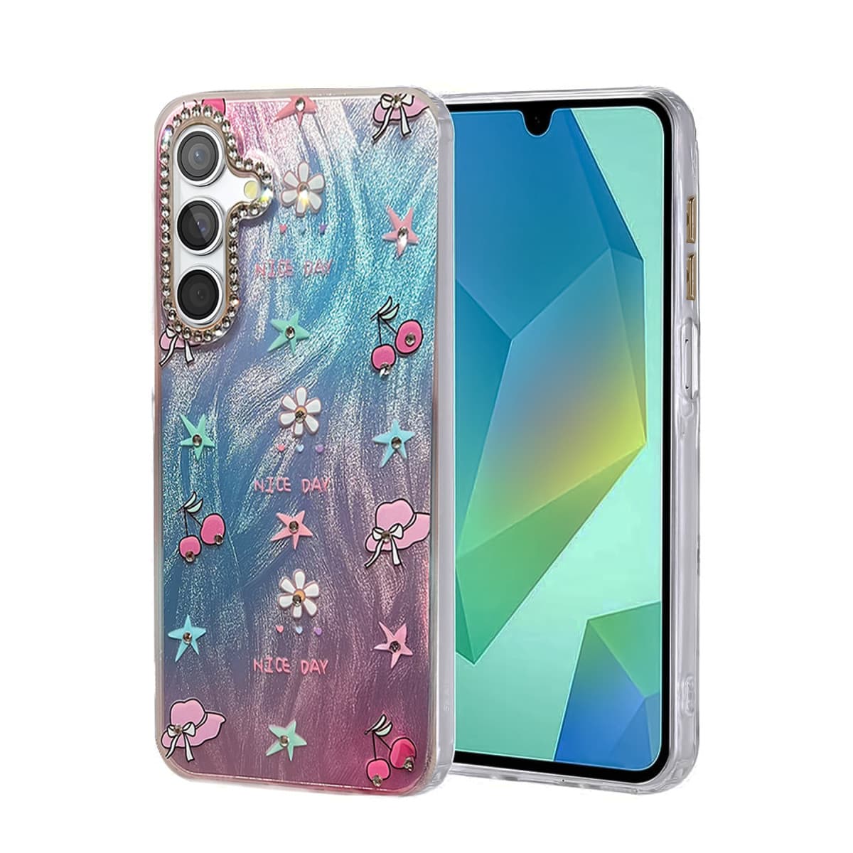 Galaxy A14 4G Kılıf Blade Aynalı Desenli Kapak - Desen 4