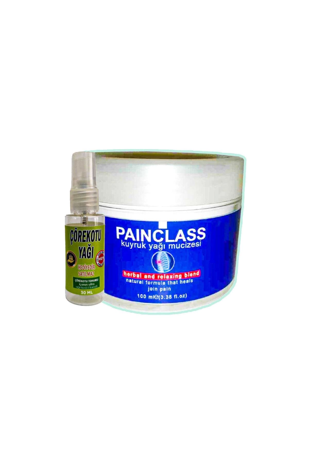 Painclass Rahatlatıcı Kuyruk Yağı Bakım Kremi 100 ml+30 ml Çörek Otu Yağı ile