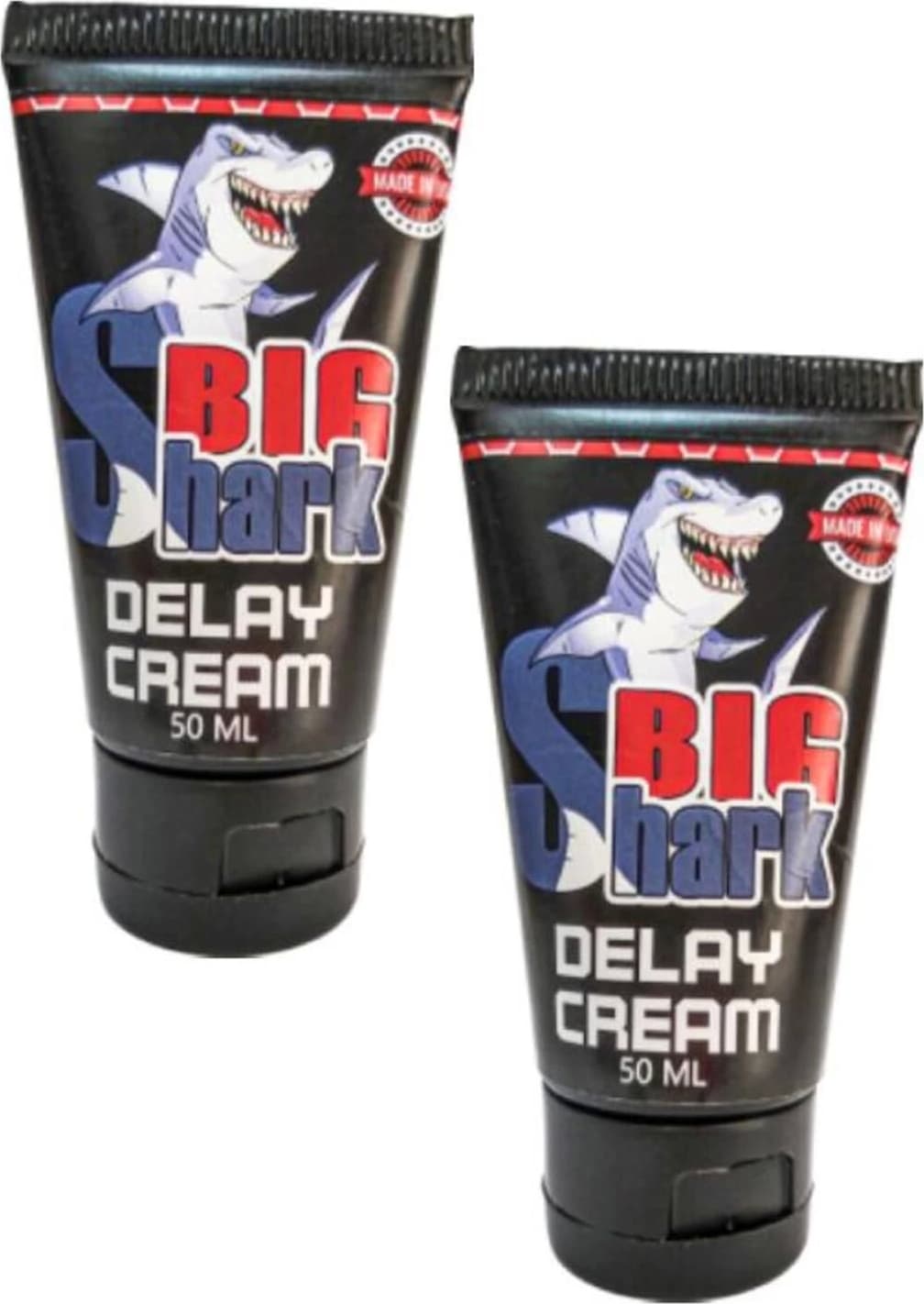 Big Shark Del.ay Erkekler İçin Yeni Formülü Krem 50 ml x 2 Adet