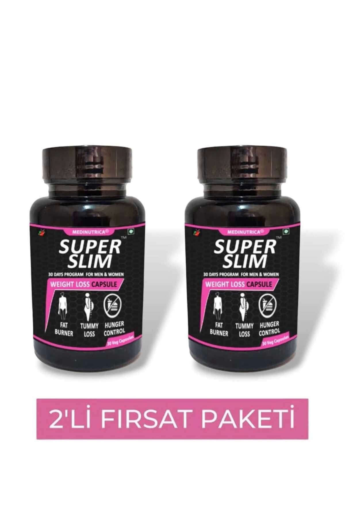 Medinutrica Super Slim Bölgesel Şekillendirici 30'lu Destekleyici X 2 Adet
