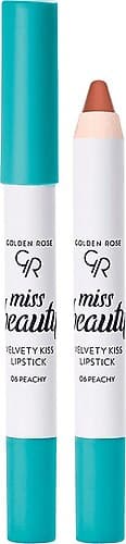 Miss Beauty Velvety Kiss Lipstick 3.5g 06 Peachy