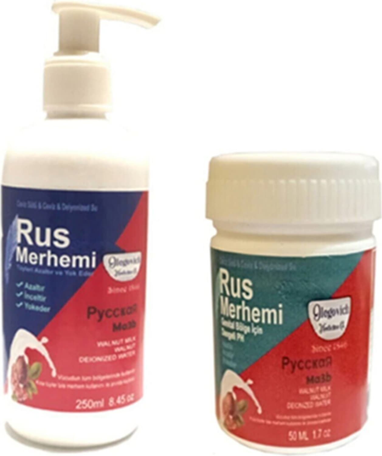 Hintohu Tüy Dökücü Azaltıcı Krem Merhem 250 ml 1 Ad + Genital Bölge Kremi 50 ml 1 Ad