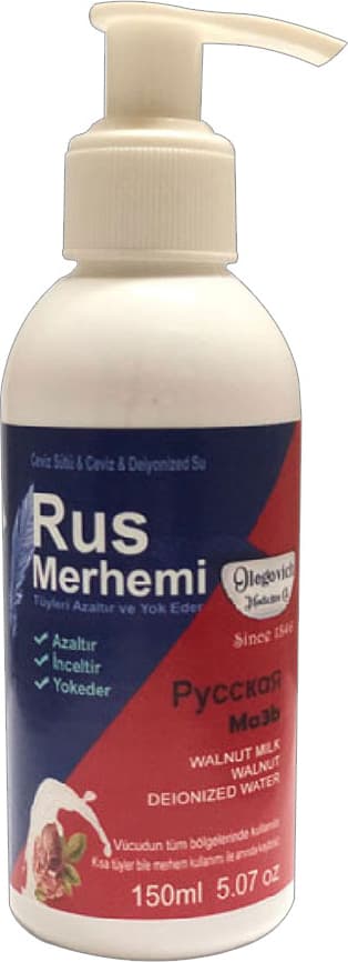 Glegnd Blue 150 ml Cevizli & Ceviz Sütlü Russ Merhemi Tüylere Krem