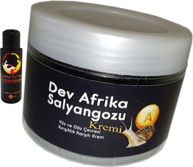Bonie Giant Kasutra:30 Yàşlanma Kàrşıtı Salyàngoz Kremi 100ML Dev Afrika Salyangozu + Yanında Kasutra Kamàsutra Orgàzm Krem 60 ml